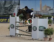 Morucci Lady Hawk CsioArJYR SS7 8123 : CSIO Giovani Arezzo, Lady Hawk, Morucci Sara, foto Stefano Secchi ©